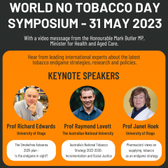 World No Tobacco Day 2023 flyer